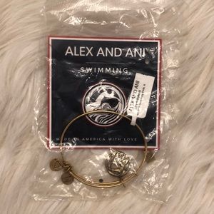 Alex and Ani swimming bracelet